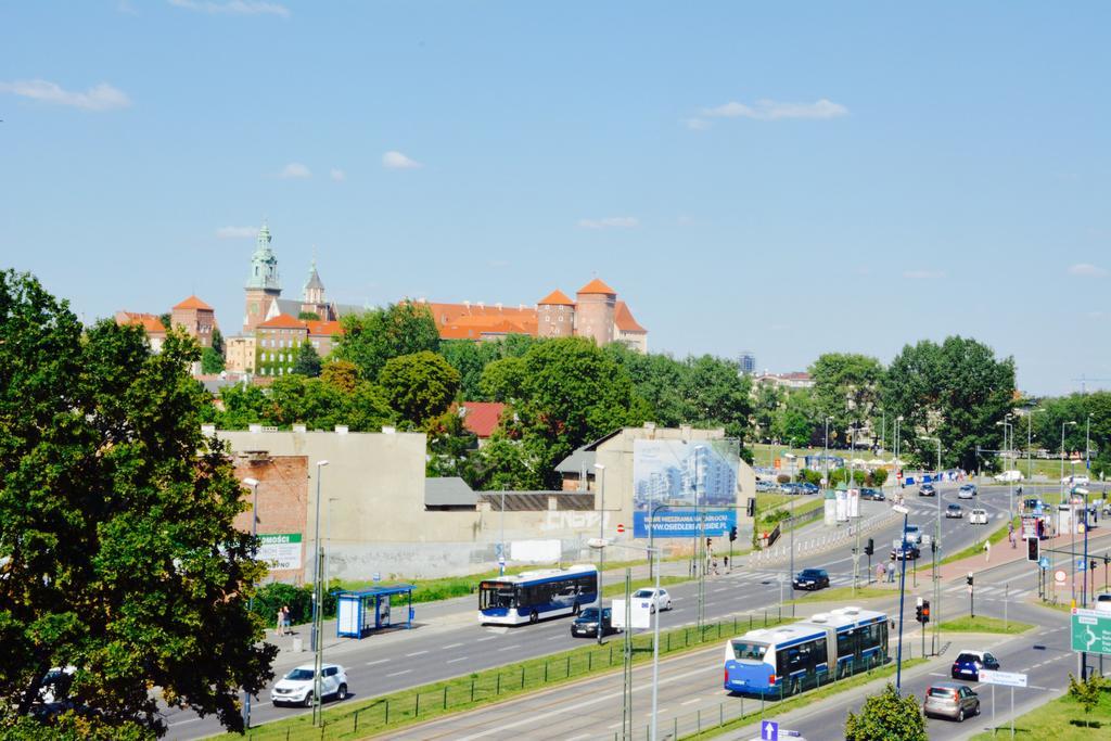 Apartament Z Widokiem Na Wawel W Centrum Miasta Krakow Oda fotoğraf