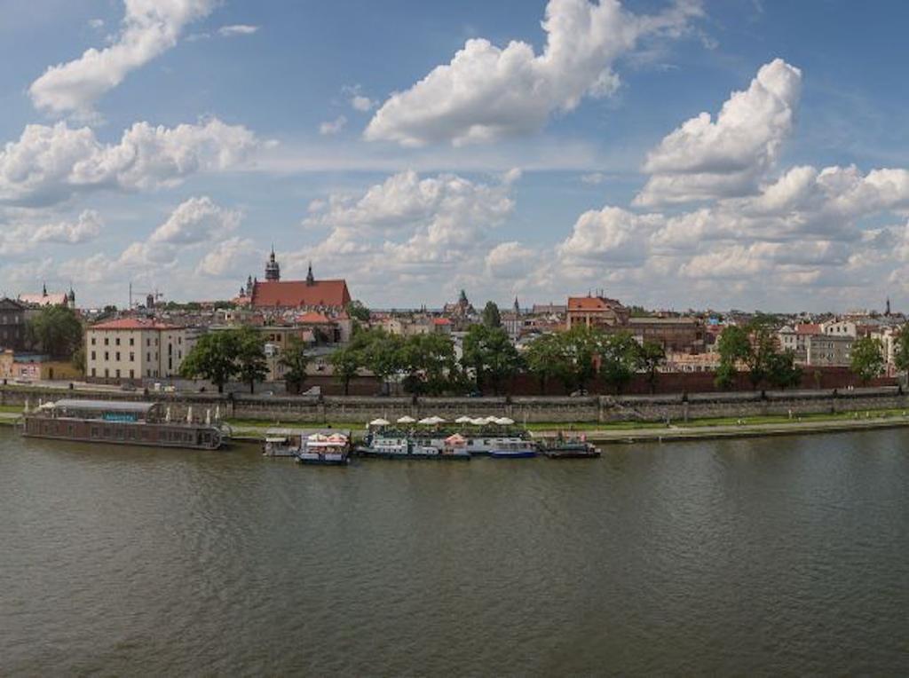 Apartament Z Widokiem Na Wawel W Centrum Miasta Krakow Dış mekan fotoğraf